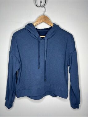 Blue Women's Hooded Sweater